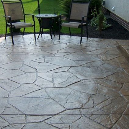 Stamped Concrete Patio