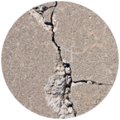 Cracked Concrete