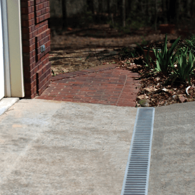 Channel Drain Installation