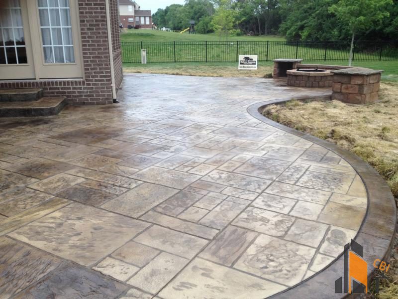 New Stamped Concrete New Stamped Concrete