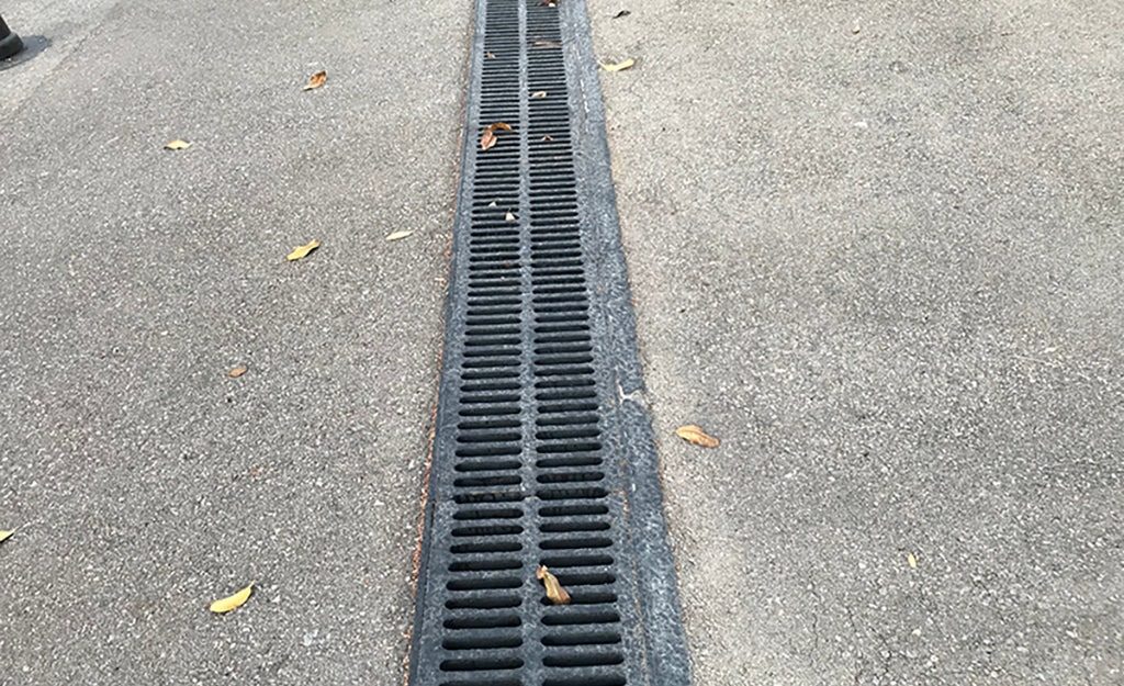 Channel Drain Installation