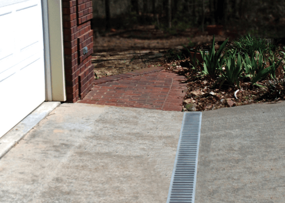 Channel Drain Installation