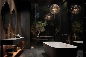 The Rise of Black Bathrooms: A Trend in Modern Bathroom Remodels