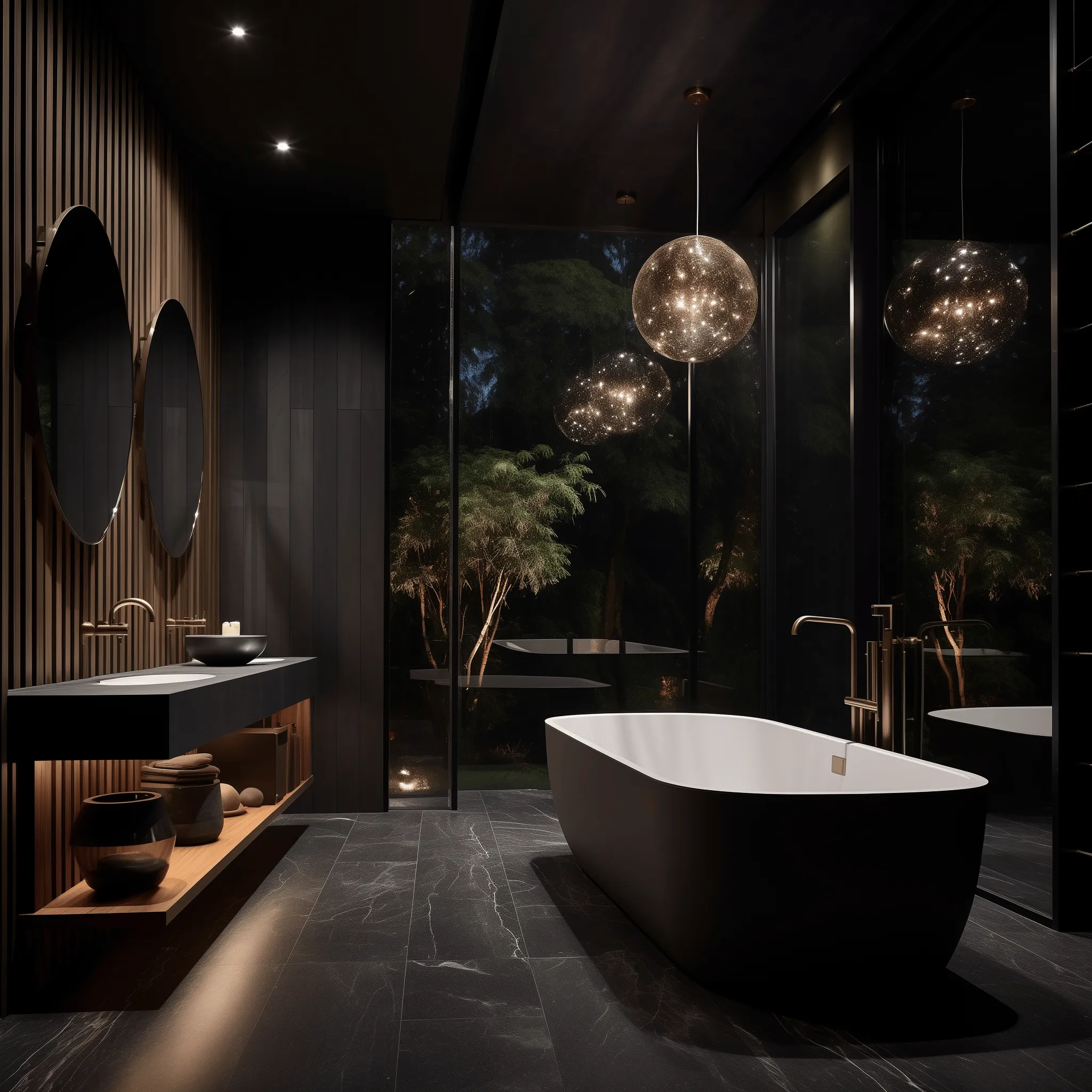 The Rise of Black Bathrooms: A Trend in Modern Bathroom Remodels