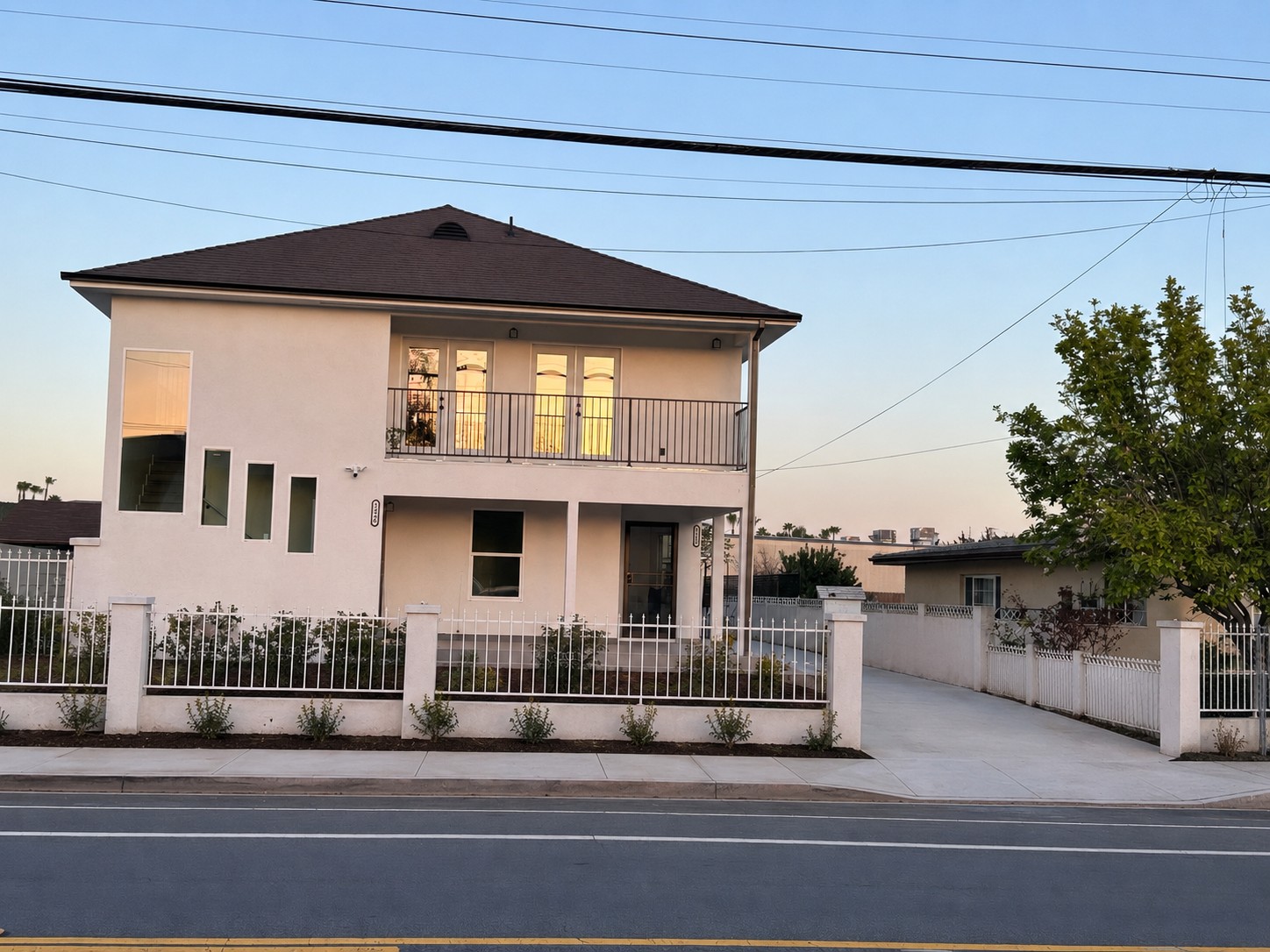 Completed two-story Pomona home built by California Building Innovations